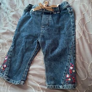 Vintage baby pants for girls